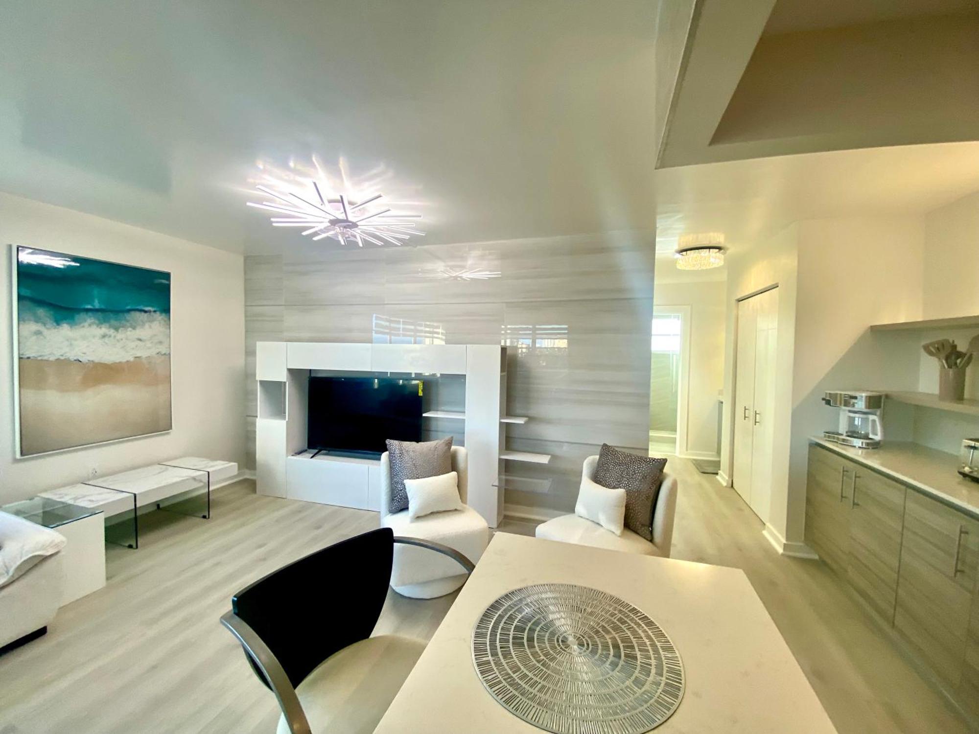 Panoramic Luxurious Waterfront One Bedroom Apartment With Miami Skyline View Free Parking 5Min Drive To Miami Beach Kültér fotó